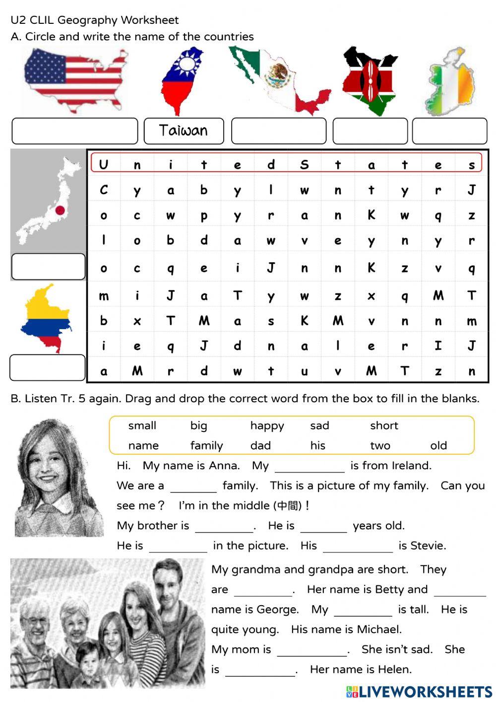 Families around the world