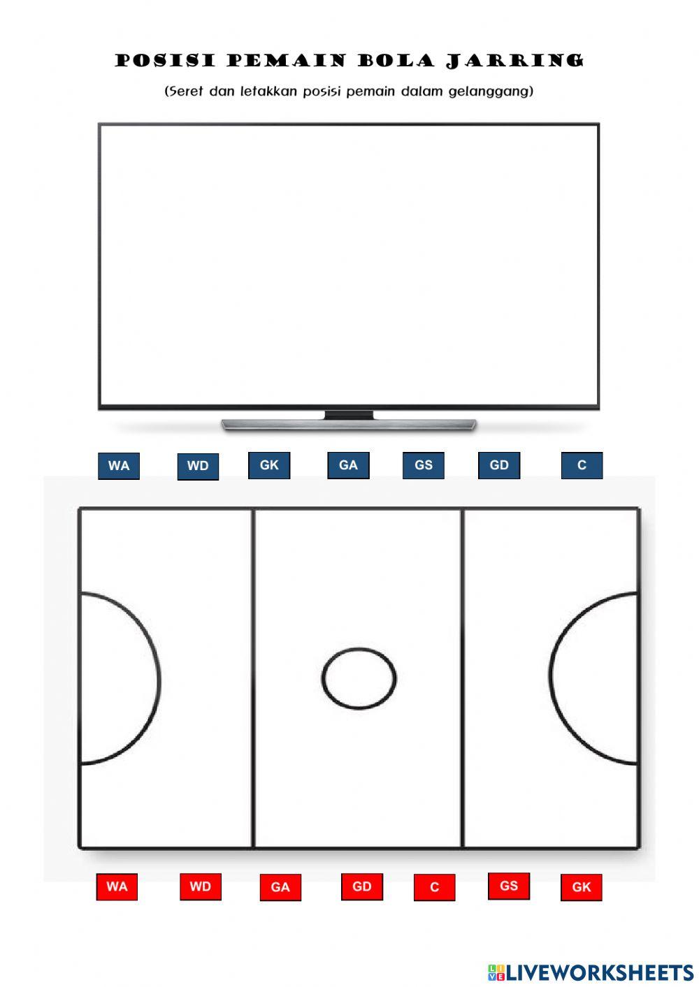 Kemahiran asas bola jaring