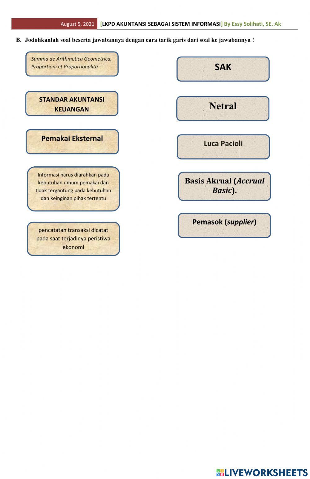 Lkpd akt sbg sistem informasi