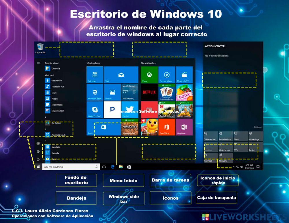 Escritorio de Win 10