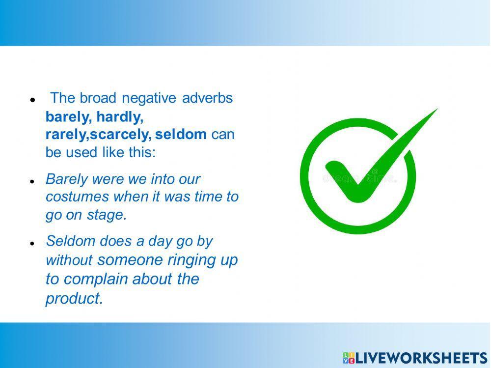 CPE inversions - Objective for Proficiency