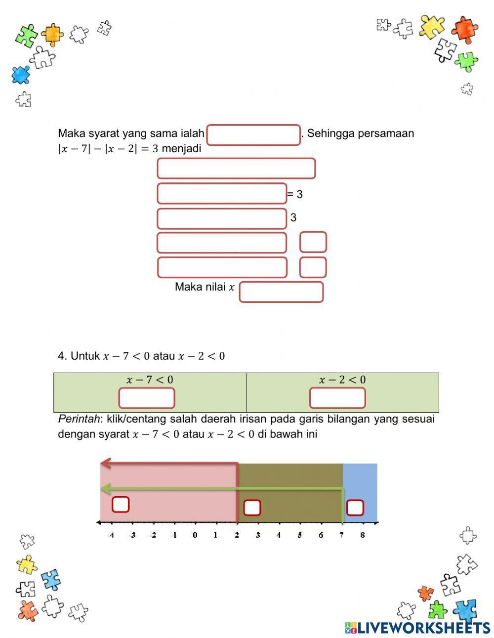 Persamaan Nilai Mutlak (2)