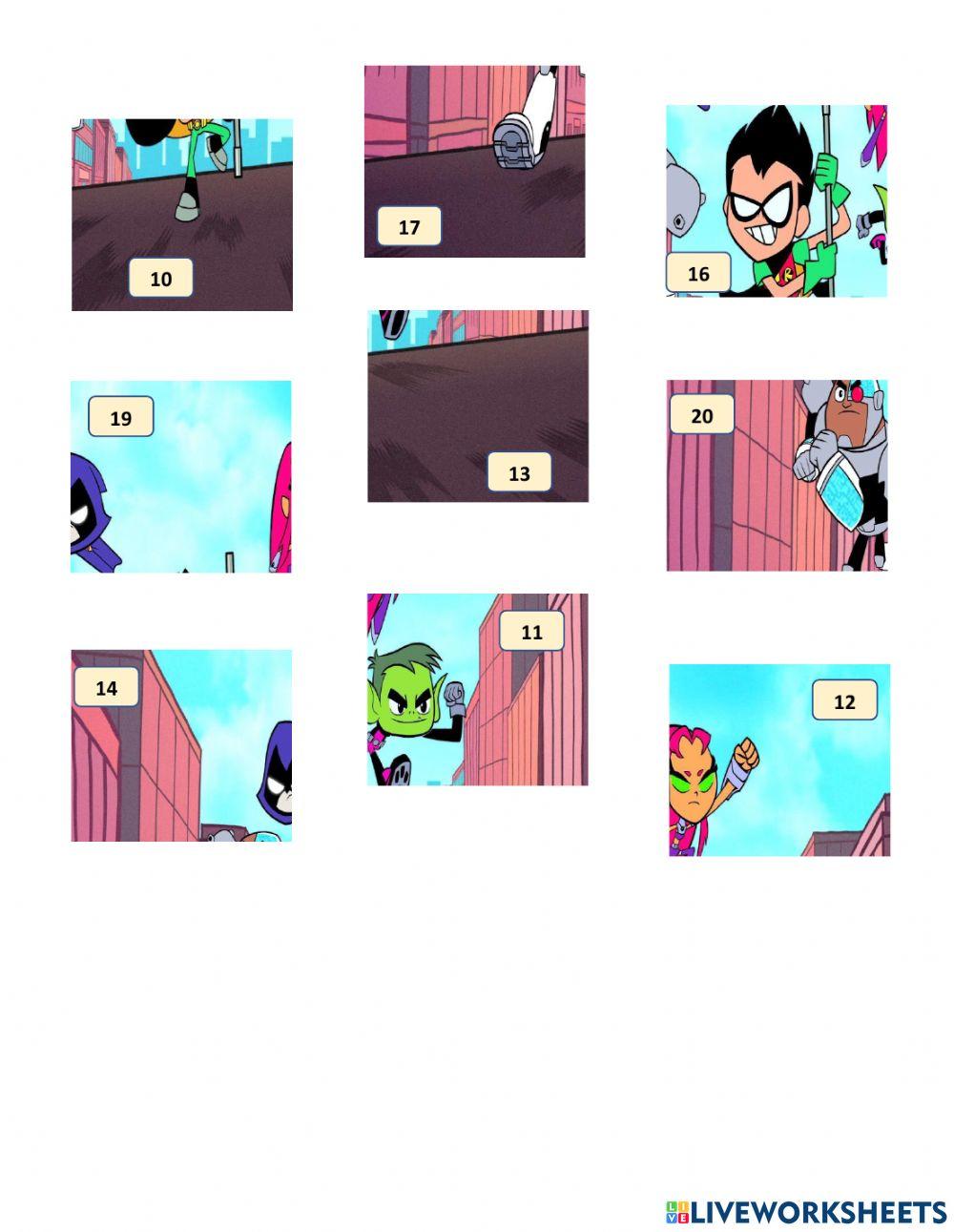 Rompecabezas Representación Numérica