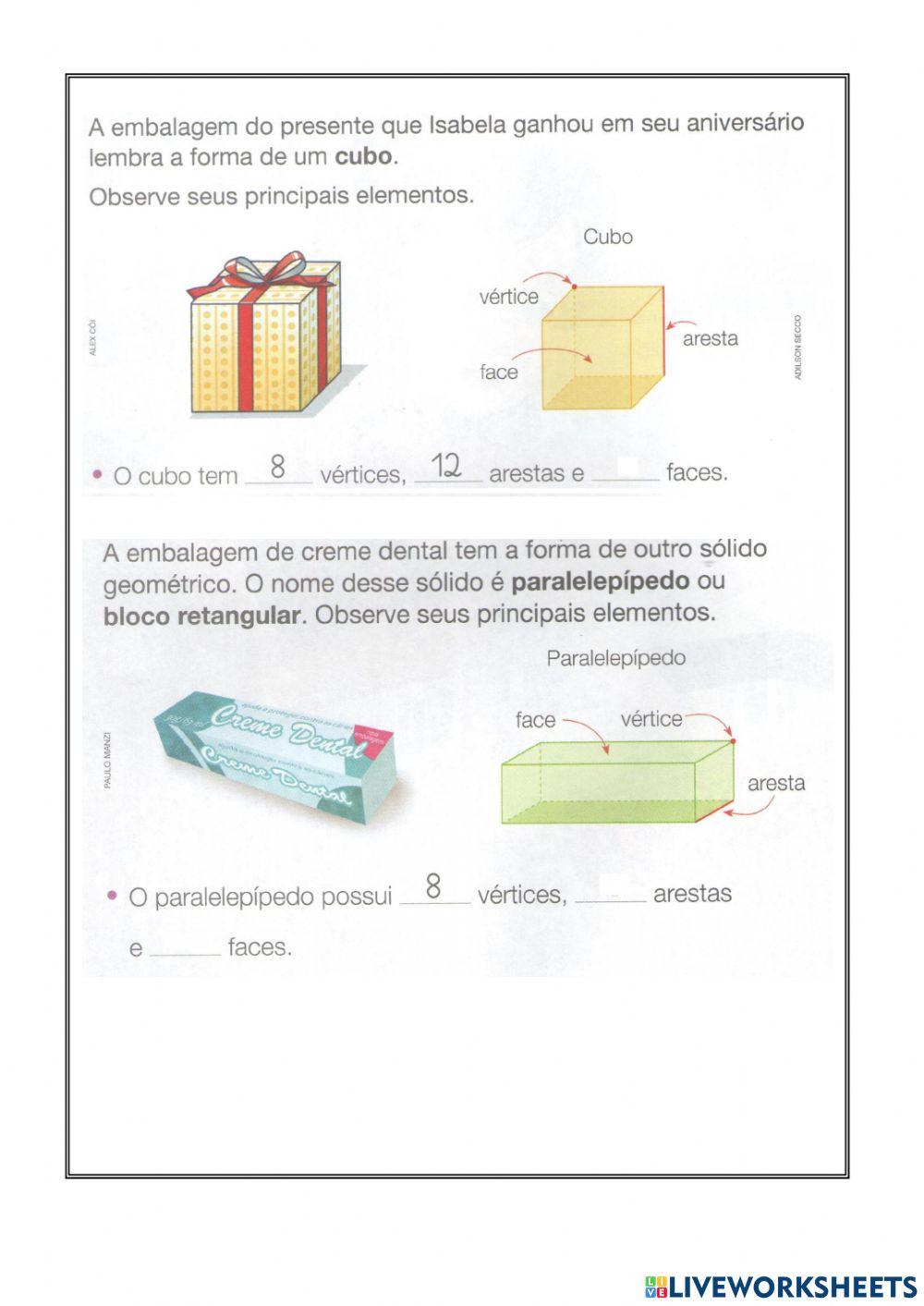 Atividade de Matemática