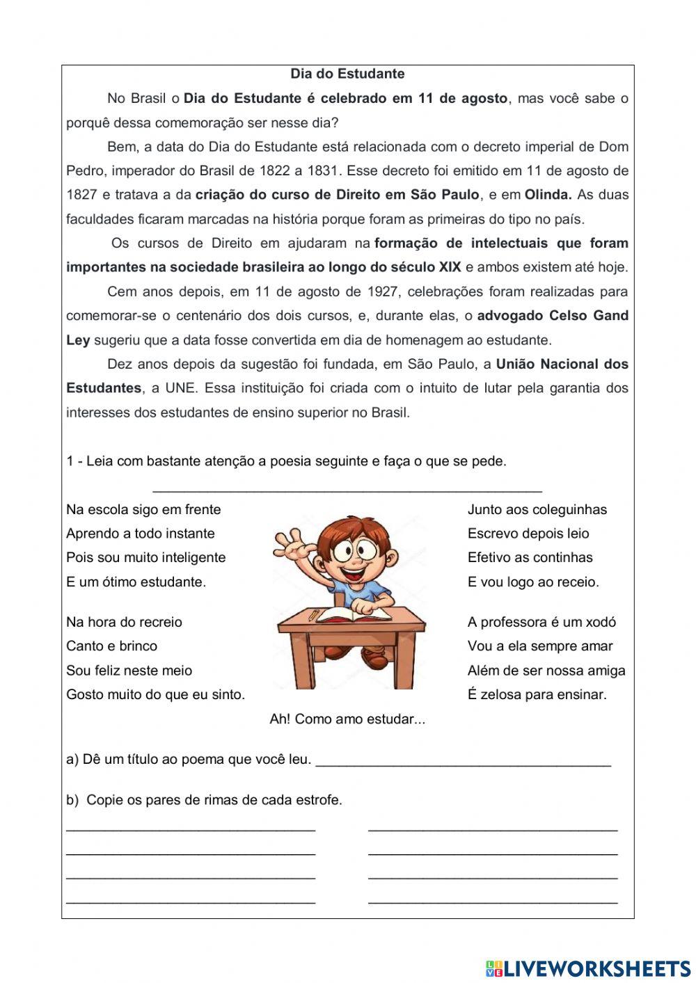 Importância de Estudar