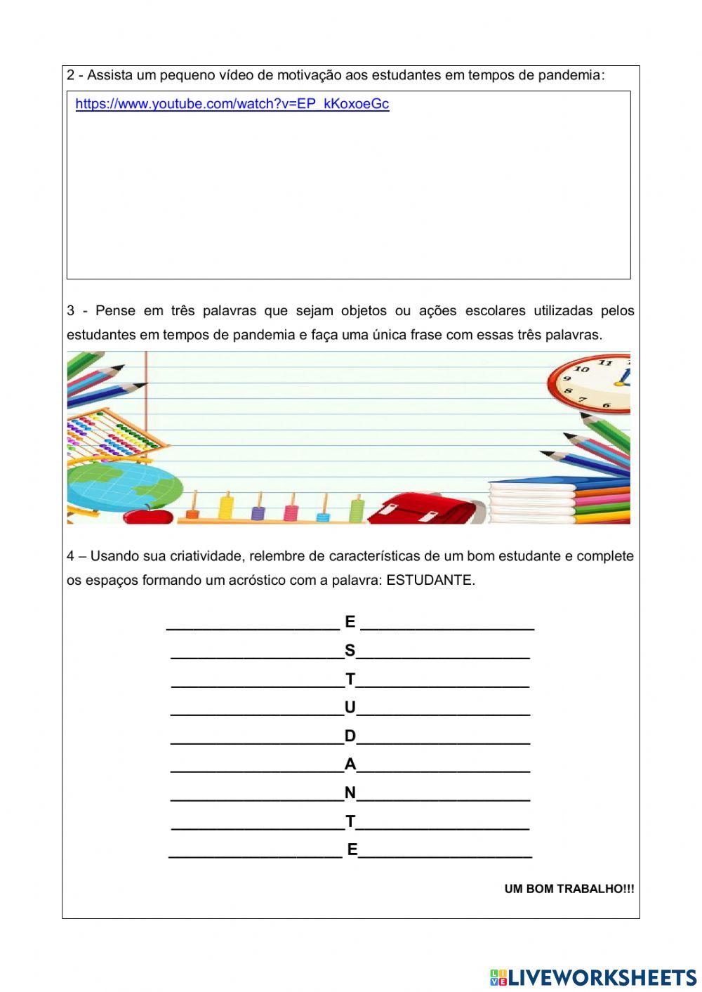 Importância de Estudar