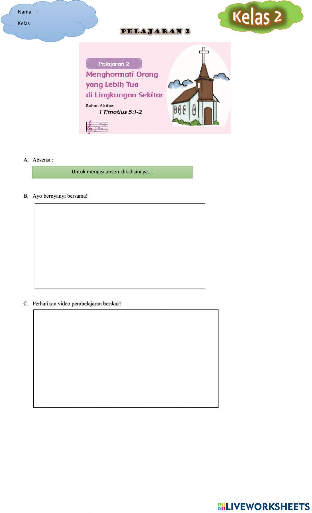 Materi PAK Kls2 Pel 2