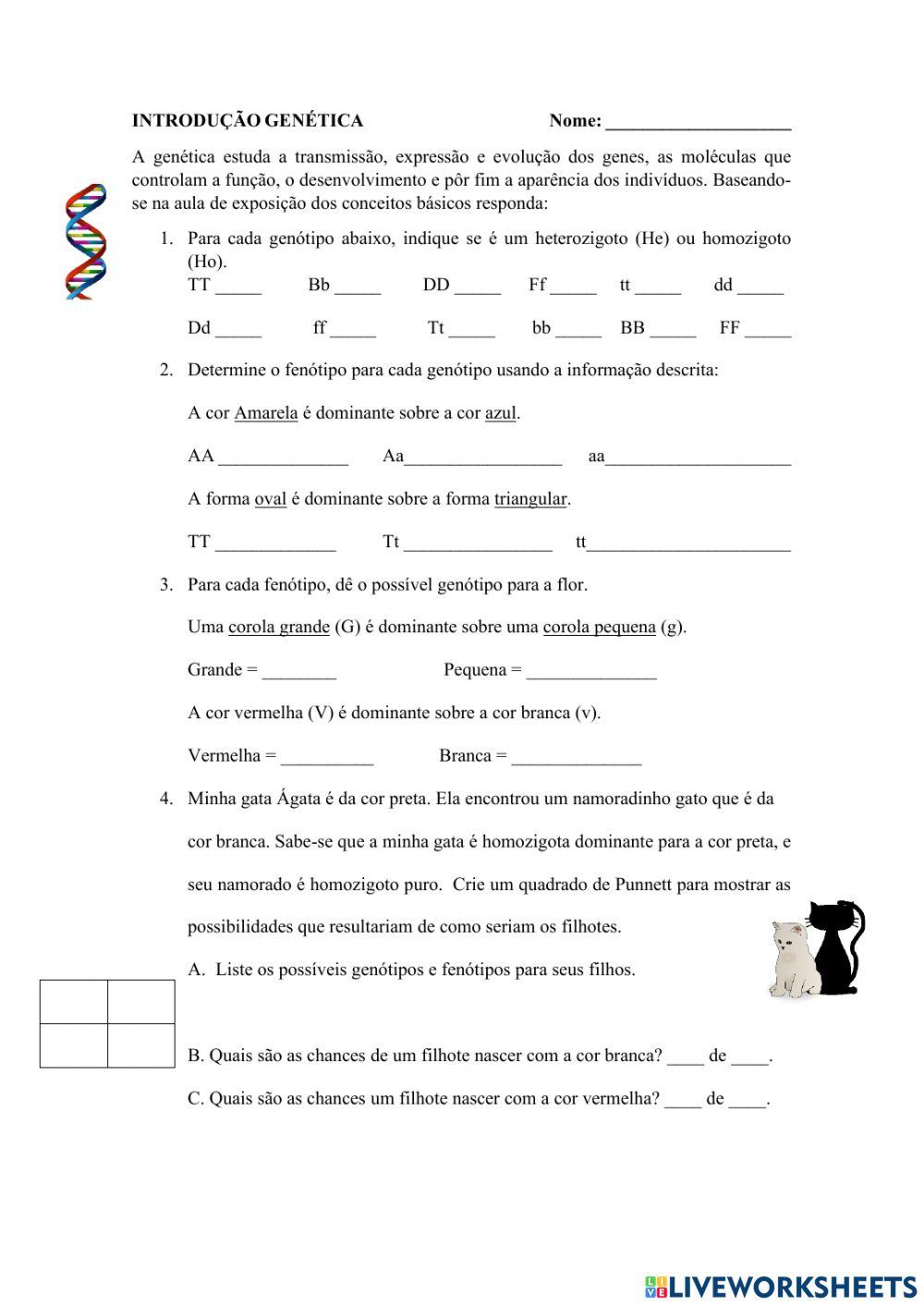 Introdução a genética