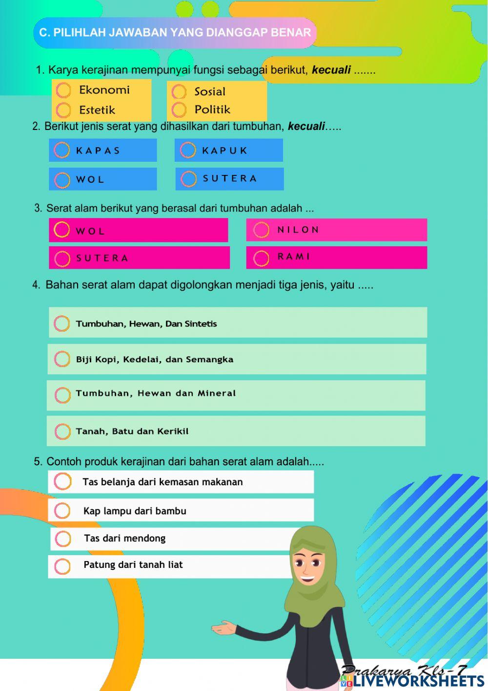 Kerajinan serat dan tekstil