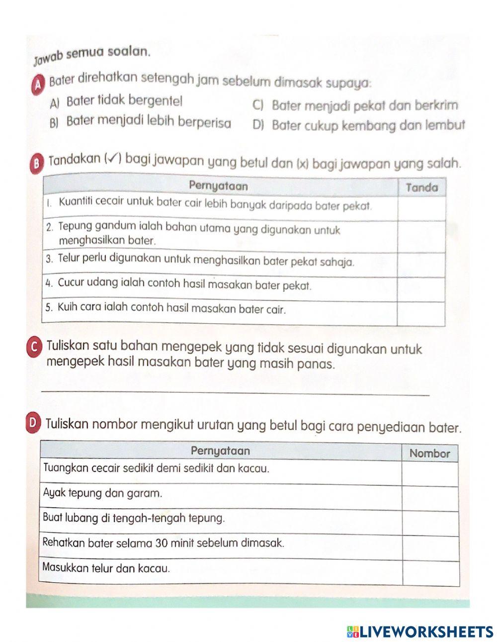 Penilaian kendiri bab 6