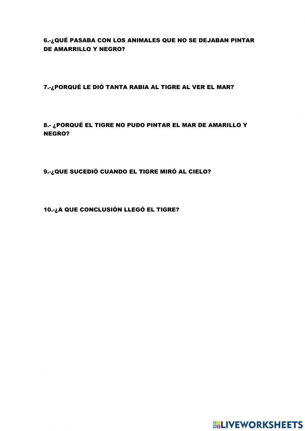 El tigre y la tolerancia