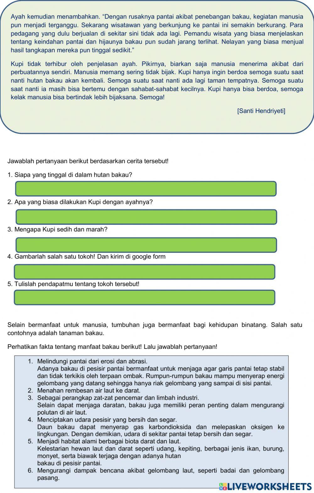 LKPD Tema 4 Subtema 1 Pembelajaran 1 ok