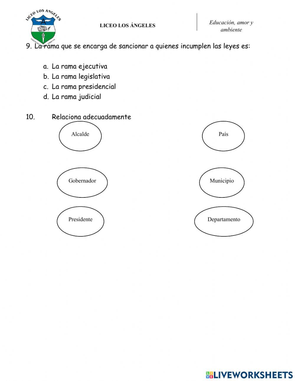 Quiz n°1 cs - p2 worksheet