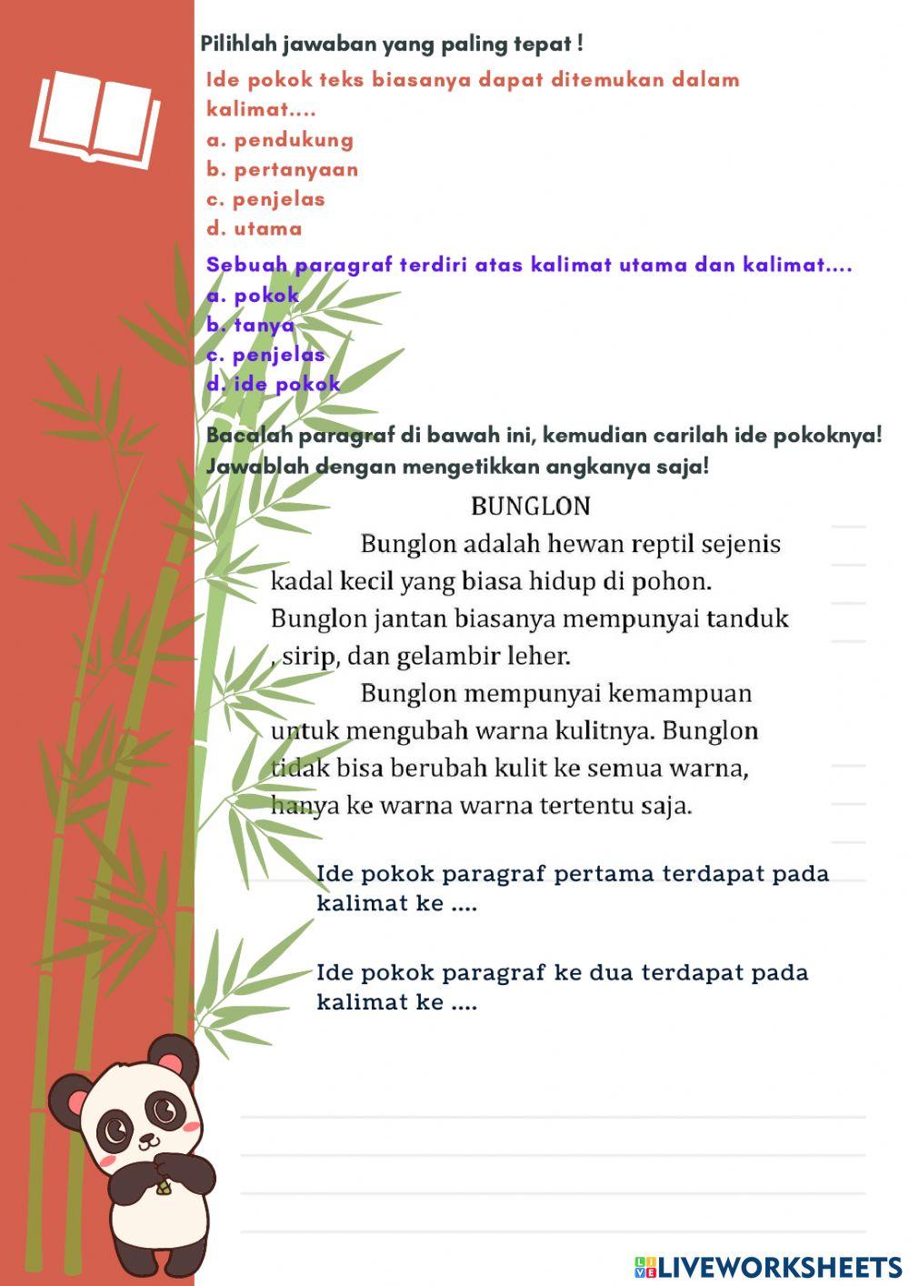 Lkpd tema 1 sub 1 kelas 5