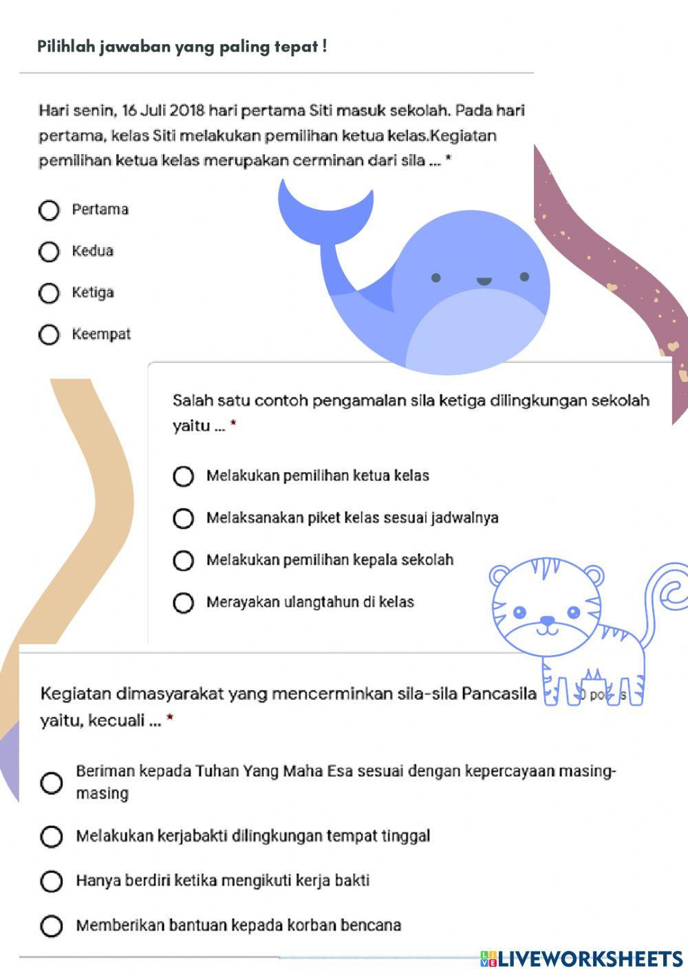 Lkpd tema 1 sub 1 kelas 5