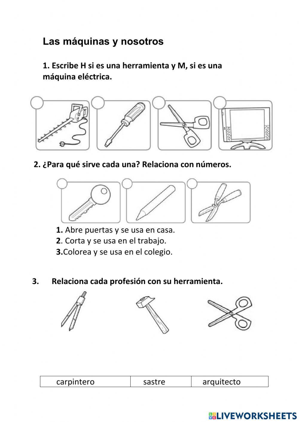 Máquinas y herramientas