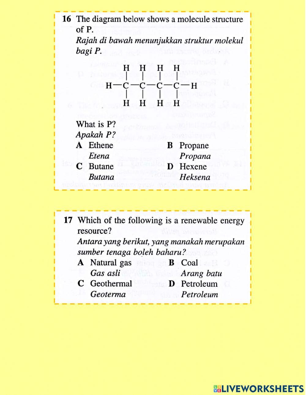 Sebatian Karbon (objektif 11-20)