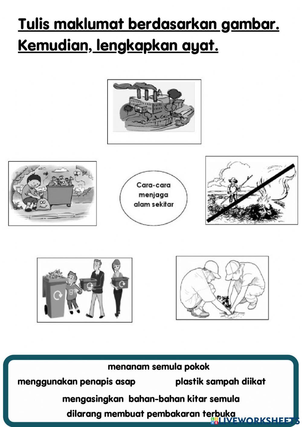 Bahasa Melayu Tahun 5 Alam Sekitar