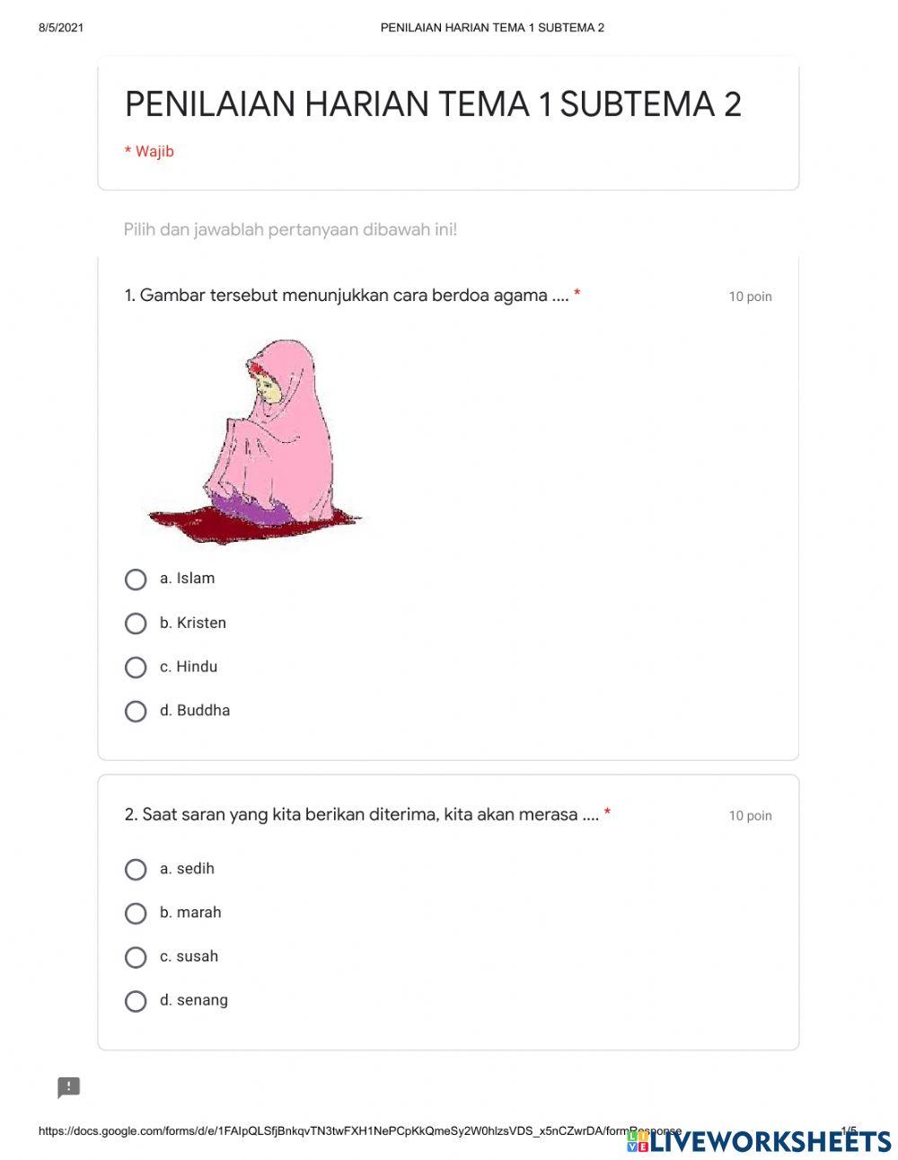 Ph ppkn tema 1 sub tema 2