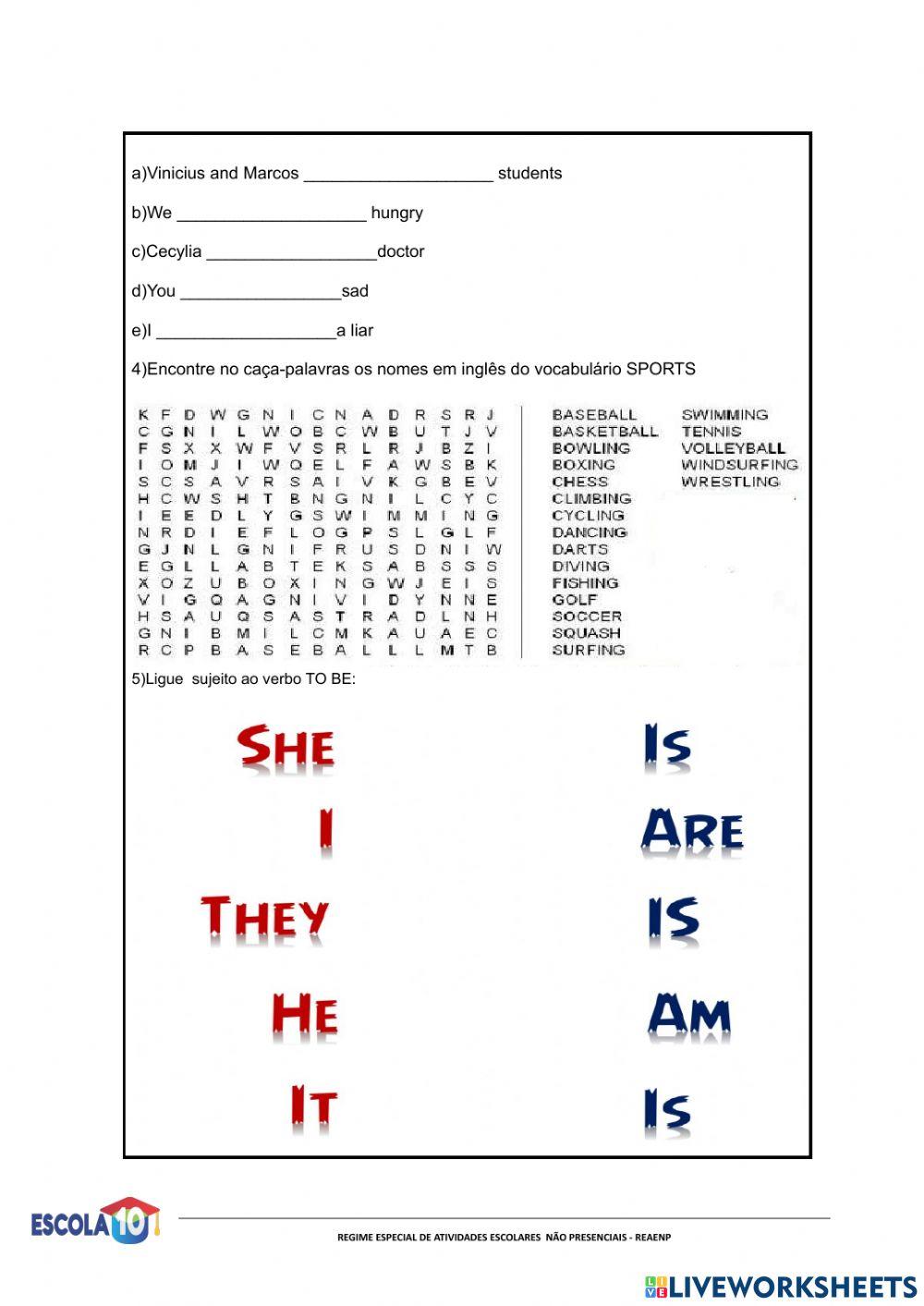 8°  ano -INGLÊS(2º BIMESTRE) REVISÃO-anais