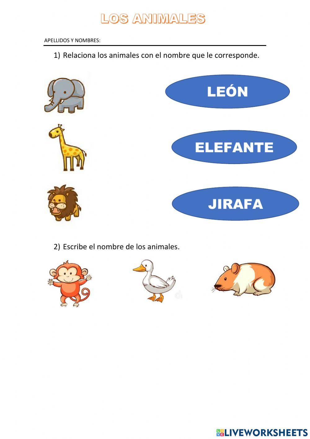 Los animales 2
