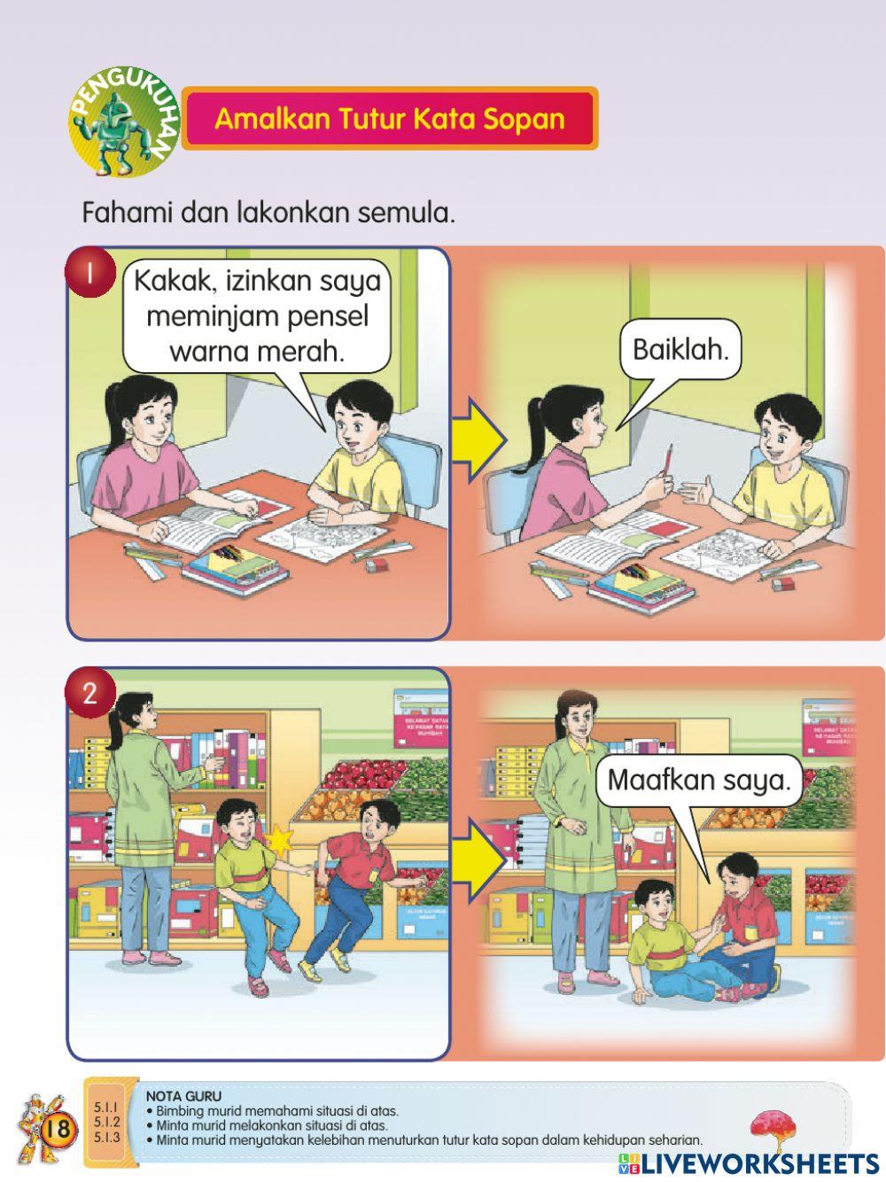 Hemah Tinggi (Minta izin dan Mohon Maaf)