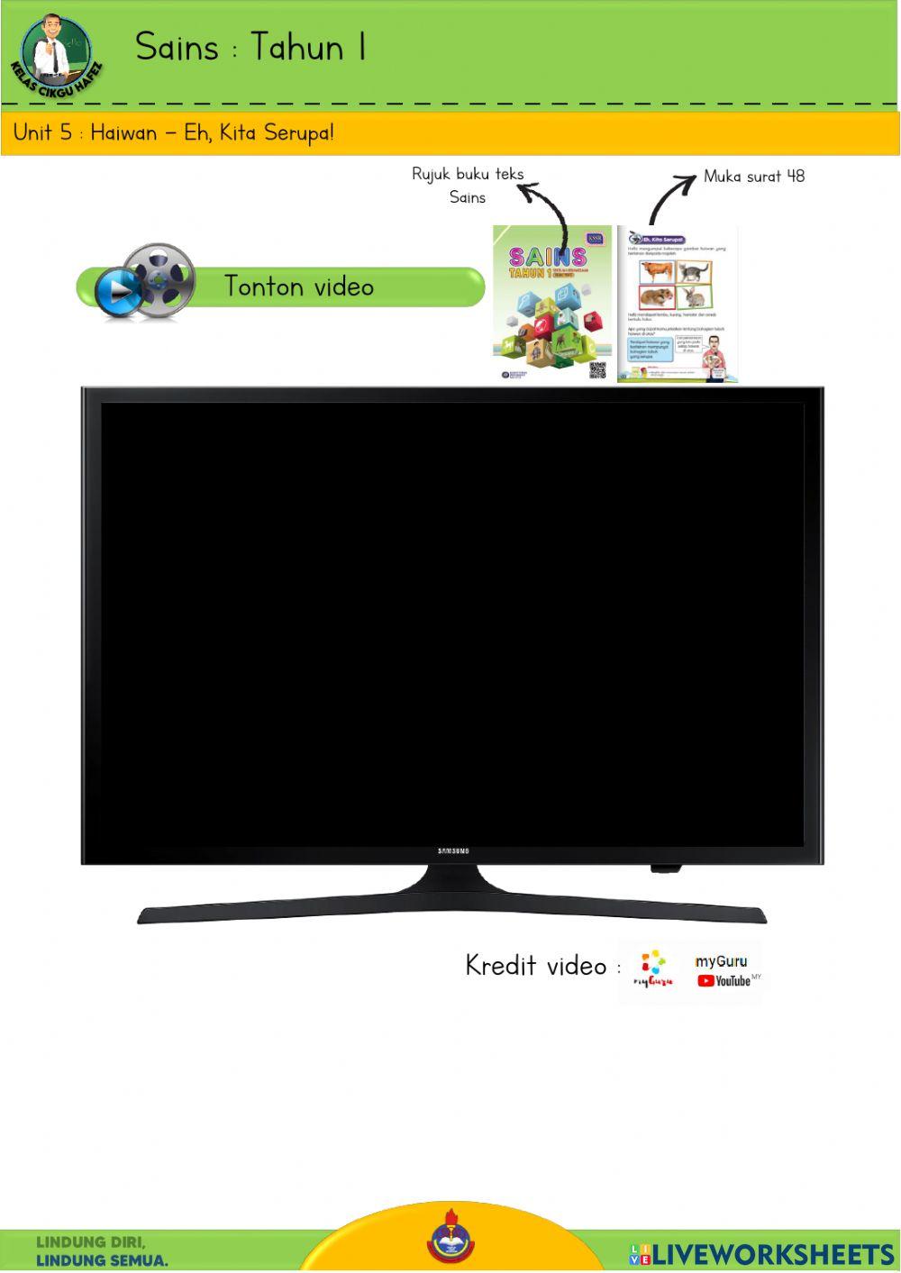 Sains T1 - Kita Serupa