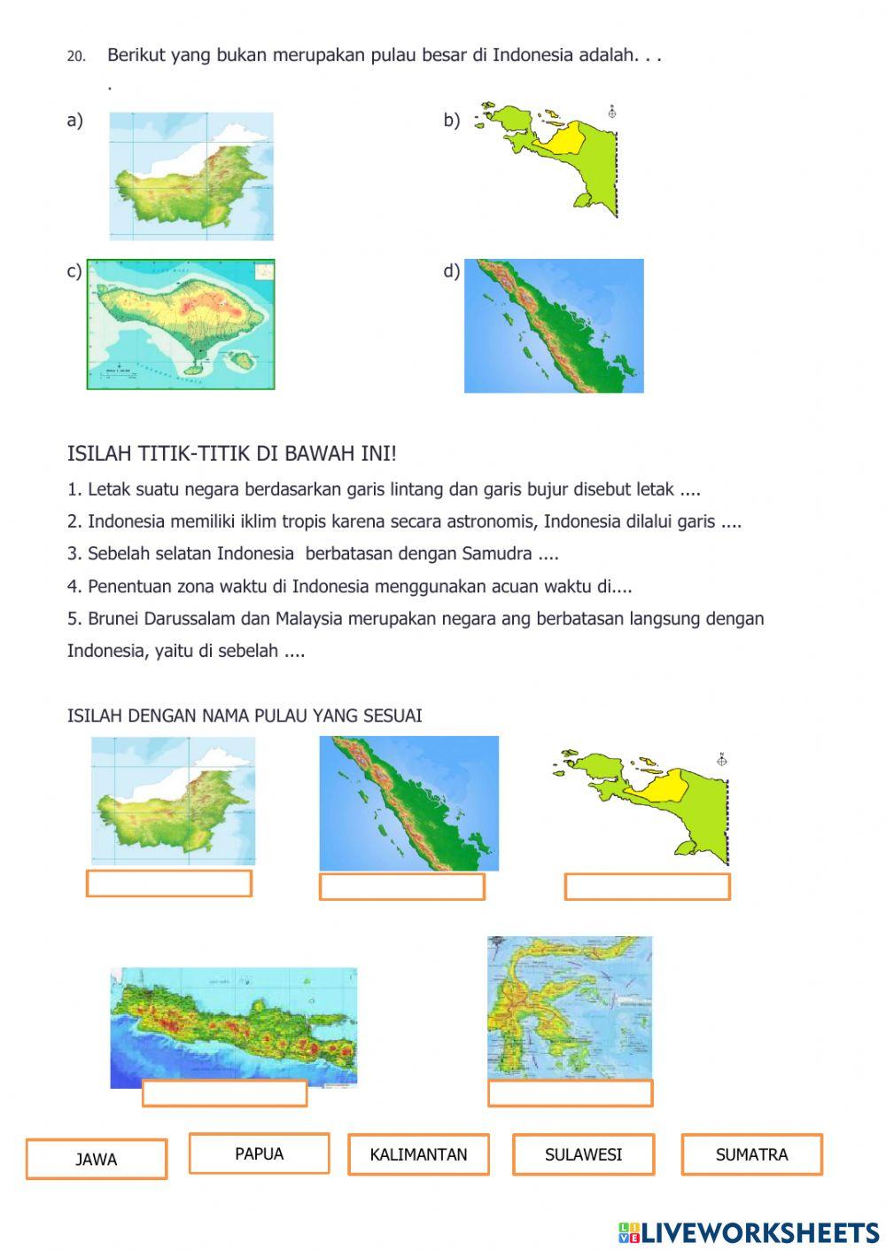 Kondisi Geografis Indonesia