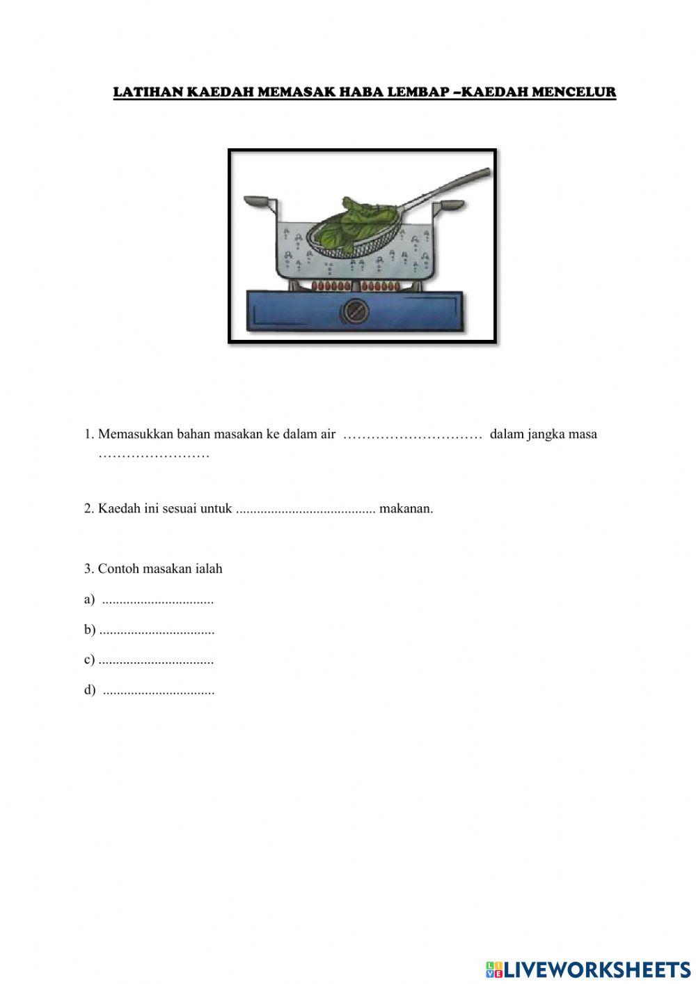 Kaedah memasak haba lembap-mencelur