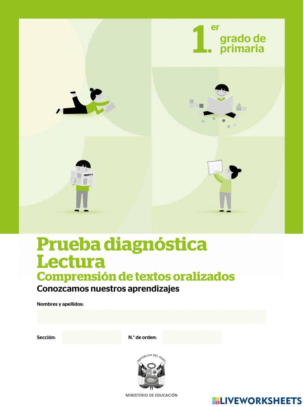 Evaluación diagnostica de comunicación