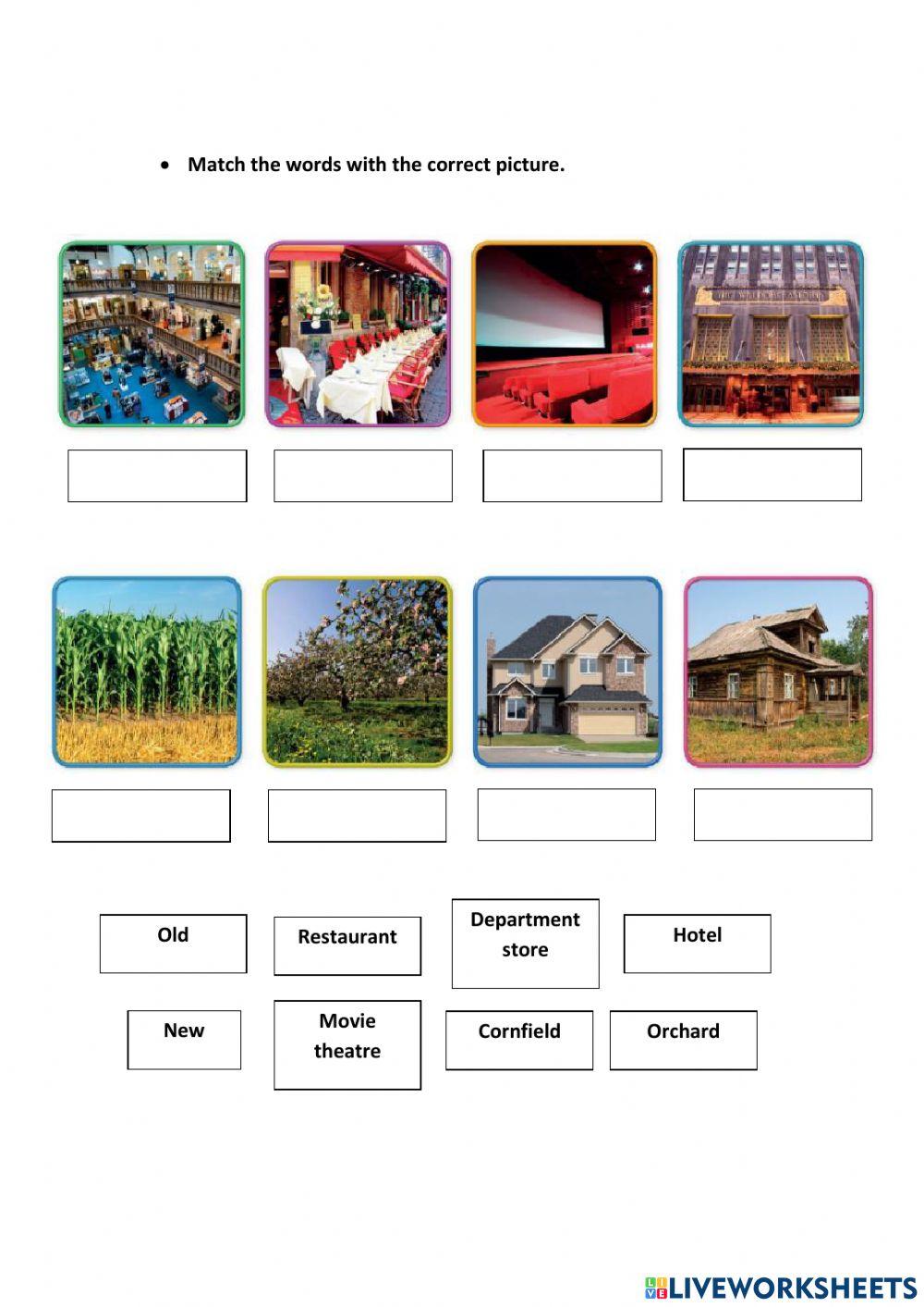 Places in city and country