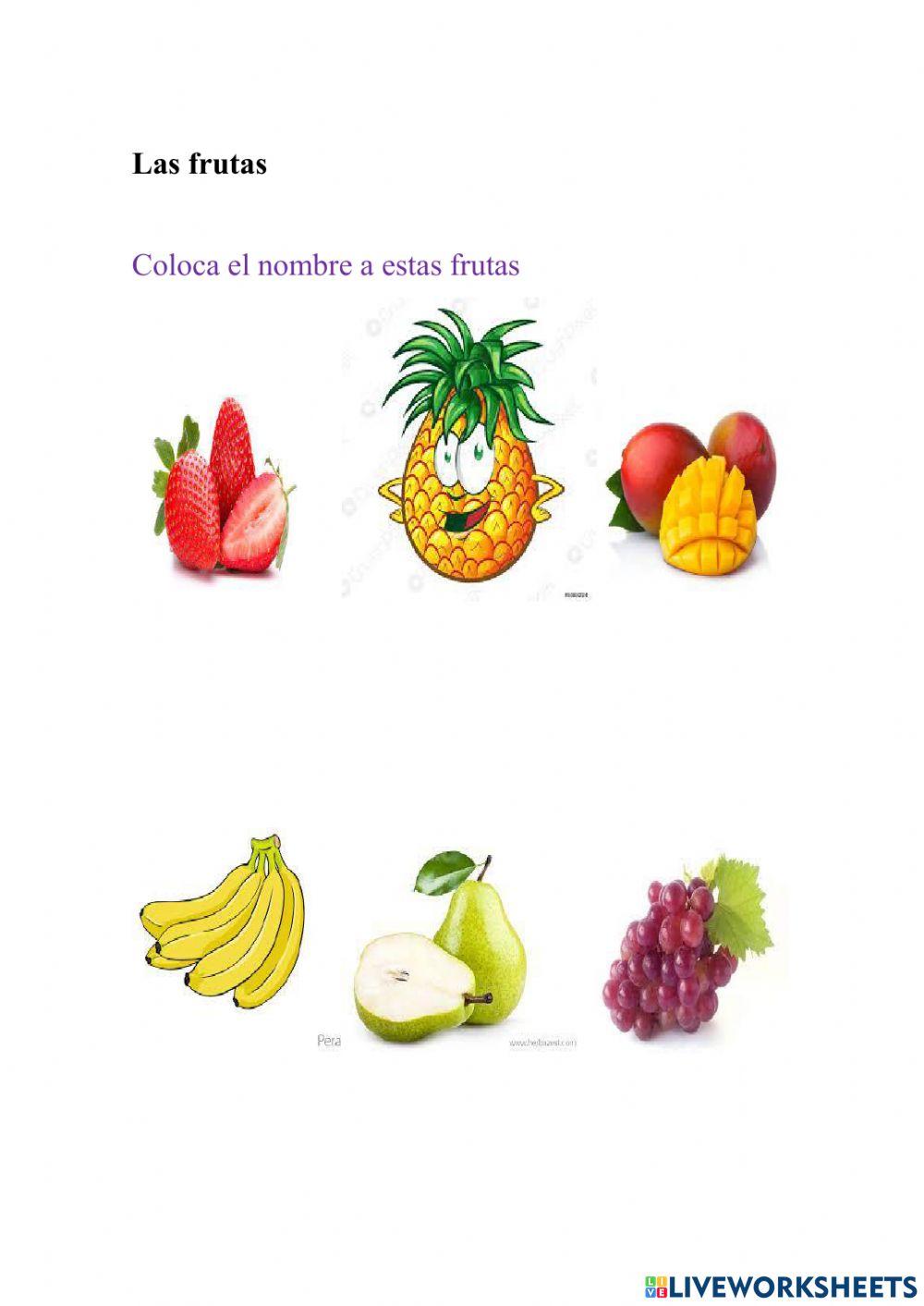 Las frutas