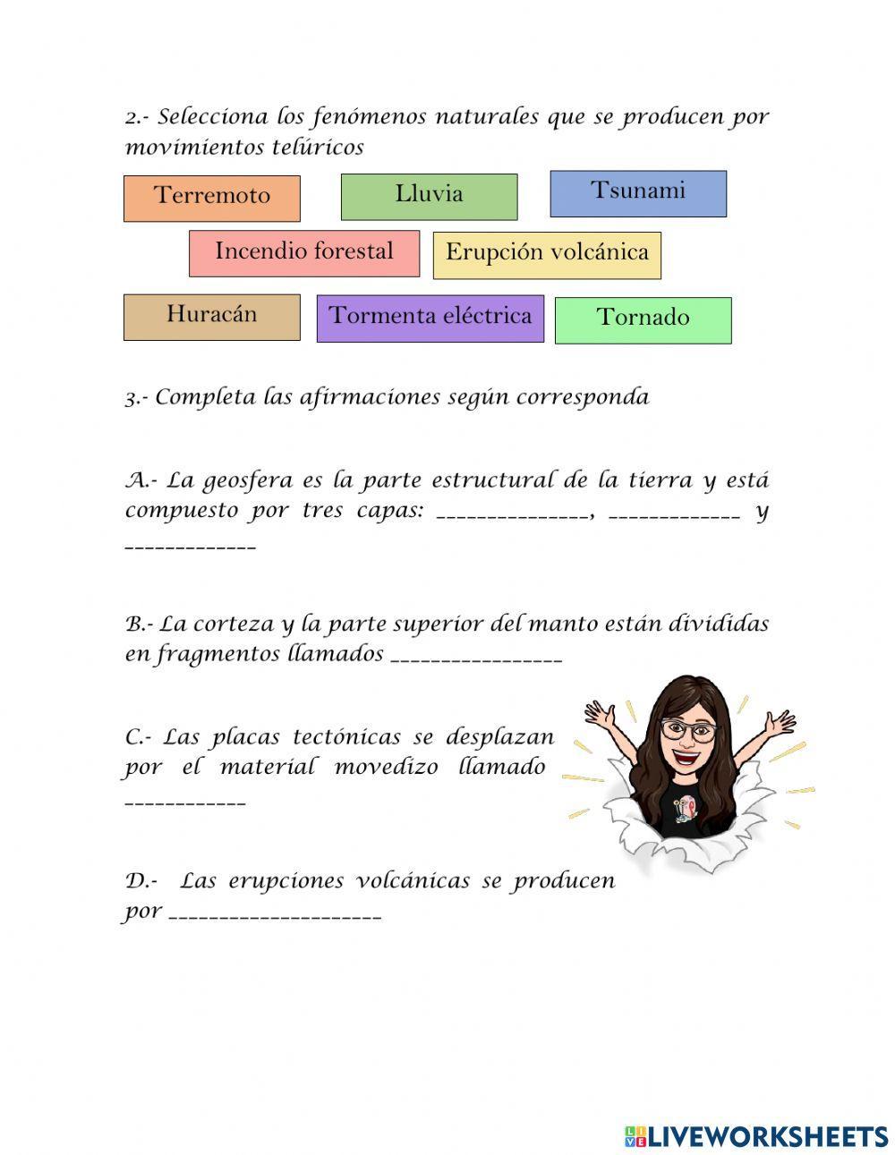 Estructura de la tierra