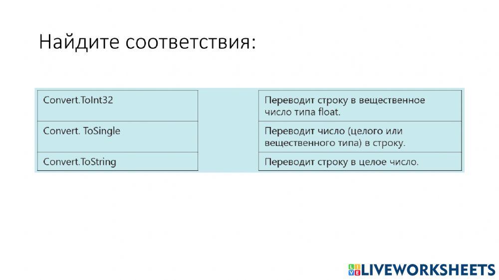 Повторение ООП