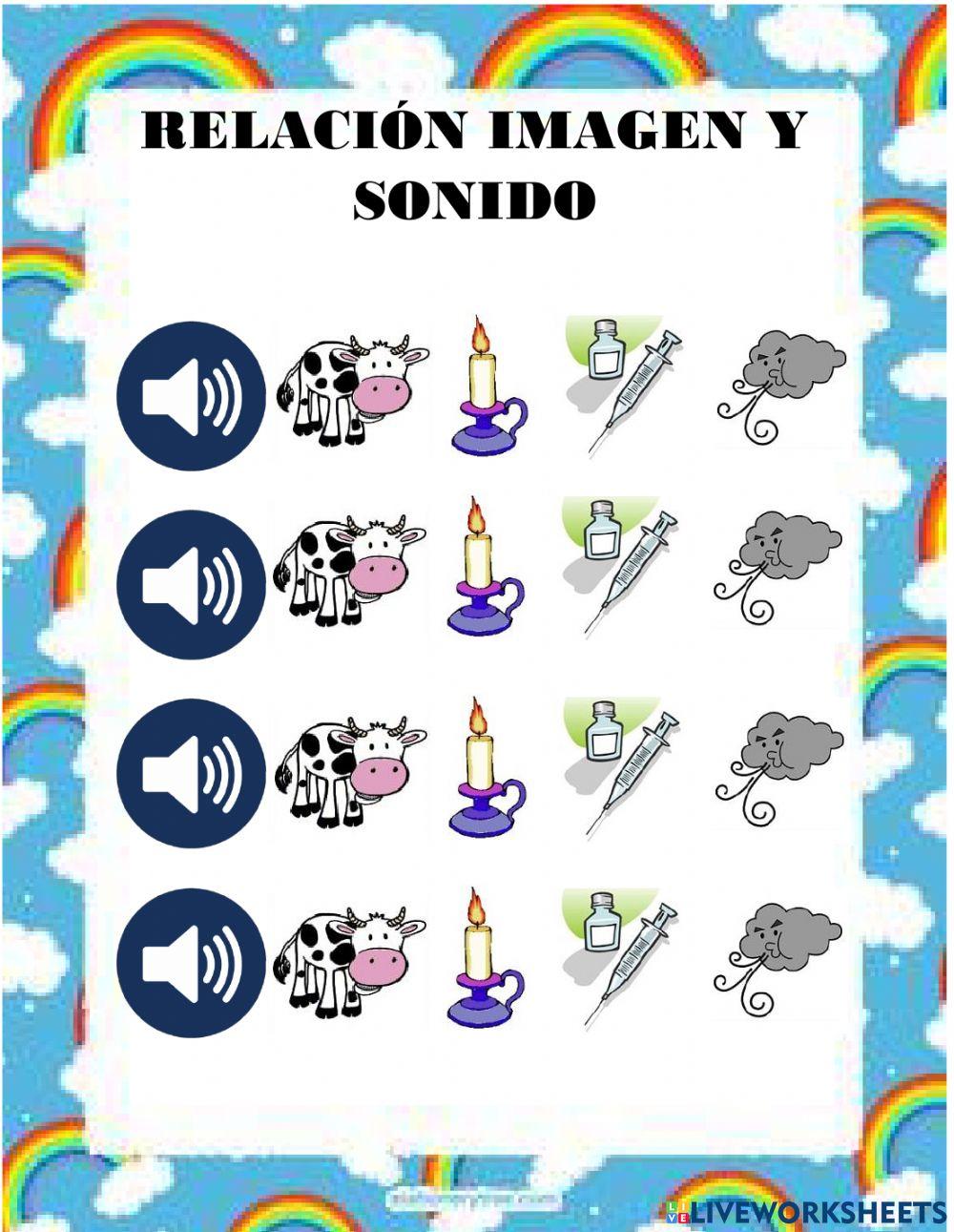 Relación imagen y sonido Vv
