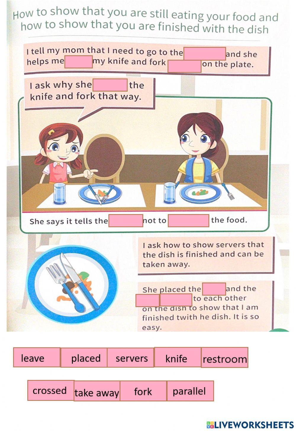 餐桌禮儀-聽力1