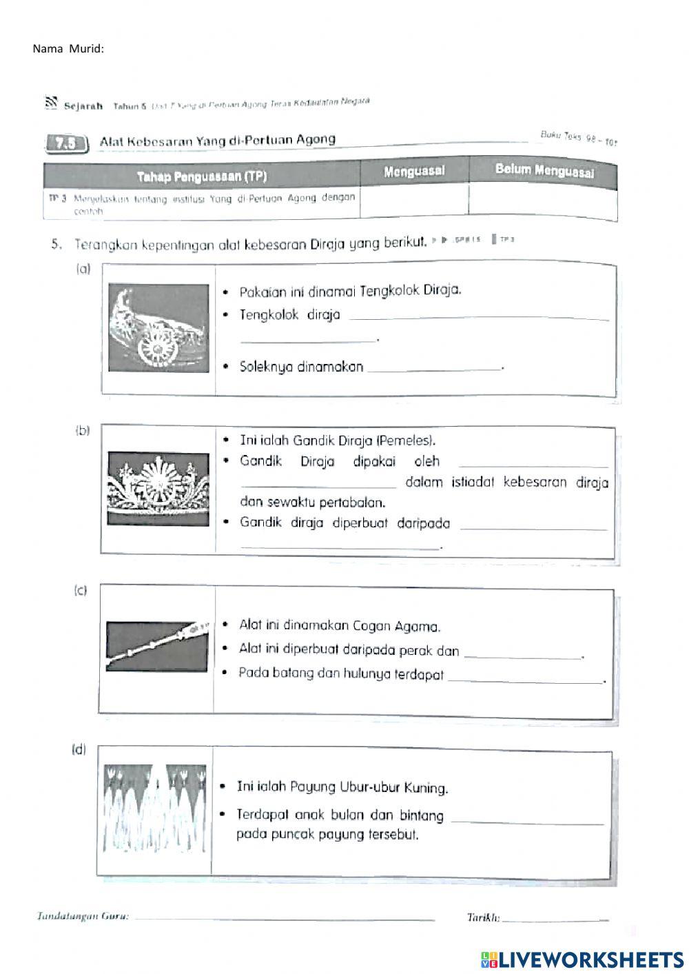 Yang Dipertuan Agong Teras Kedaulatan Negara