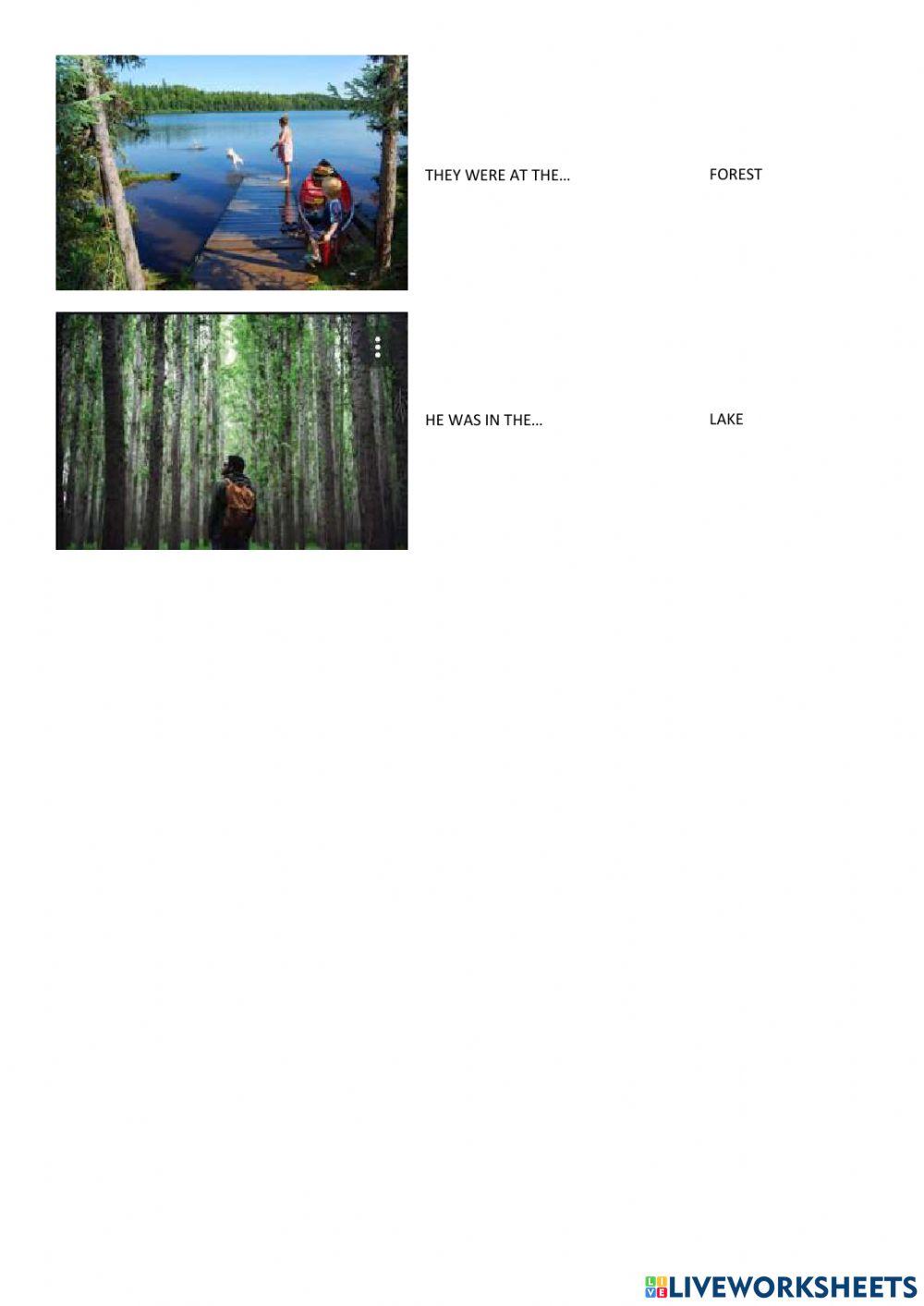 Holiday destinations