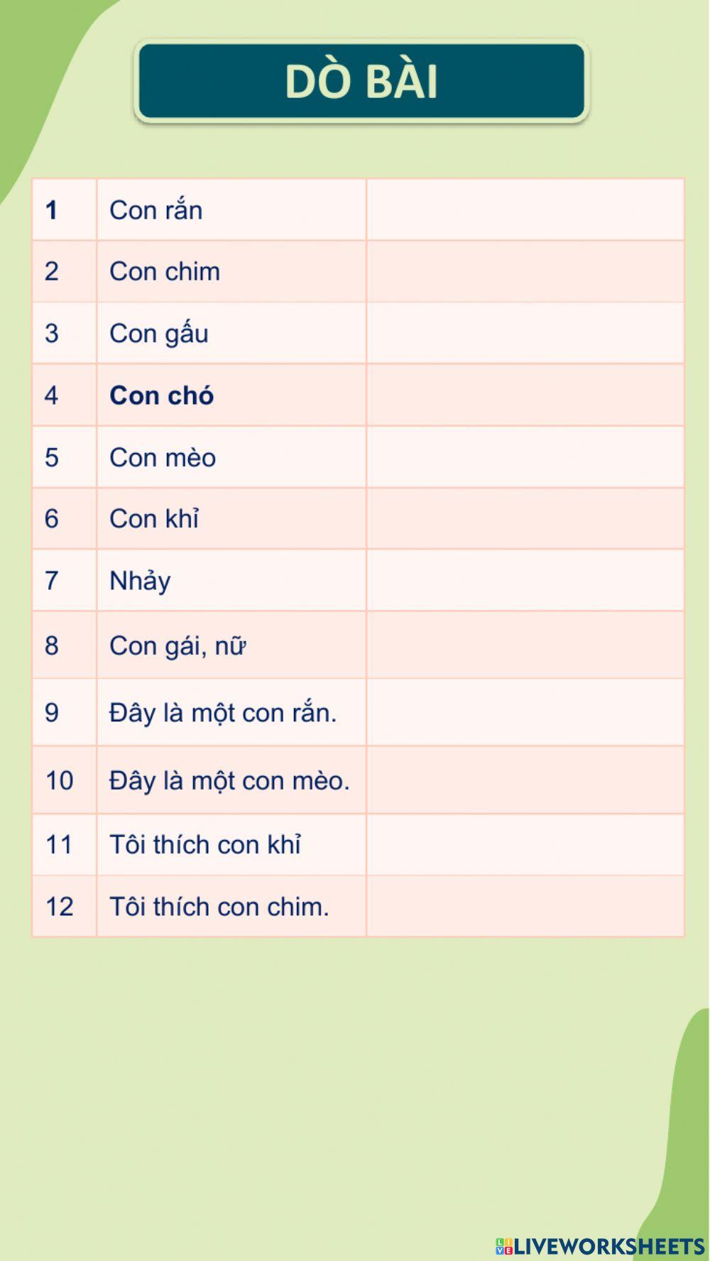 Dò bài grade 2 7-8