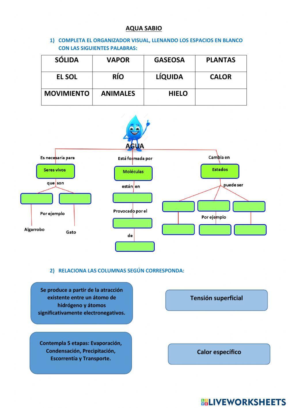 Propiedades del agua
