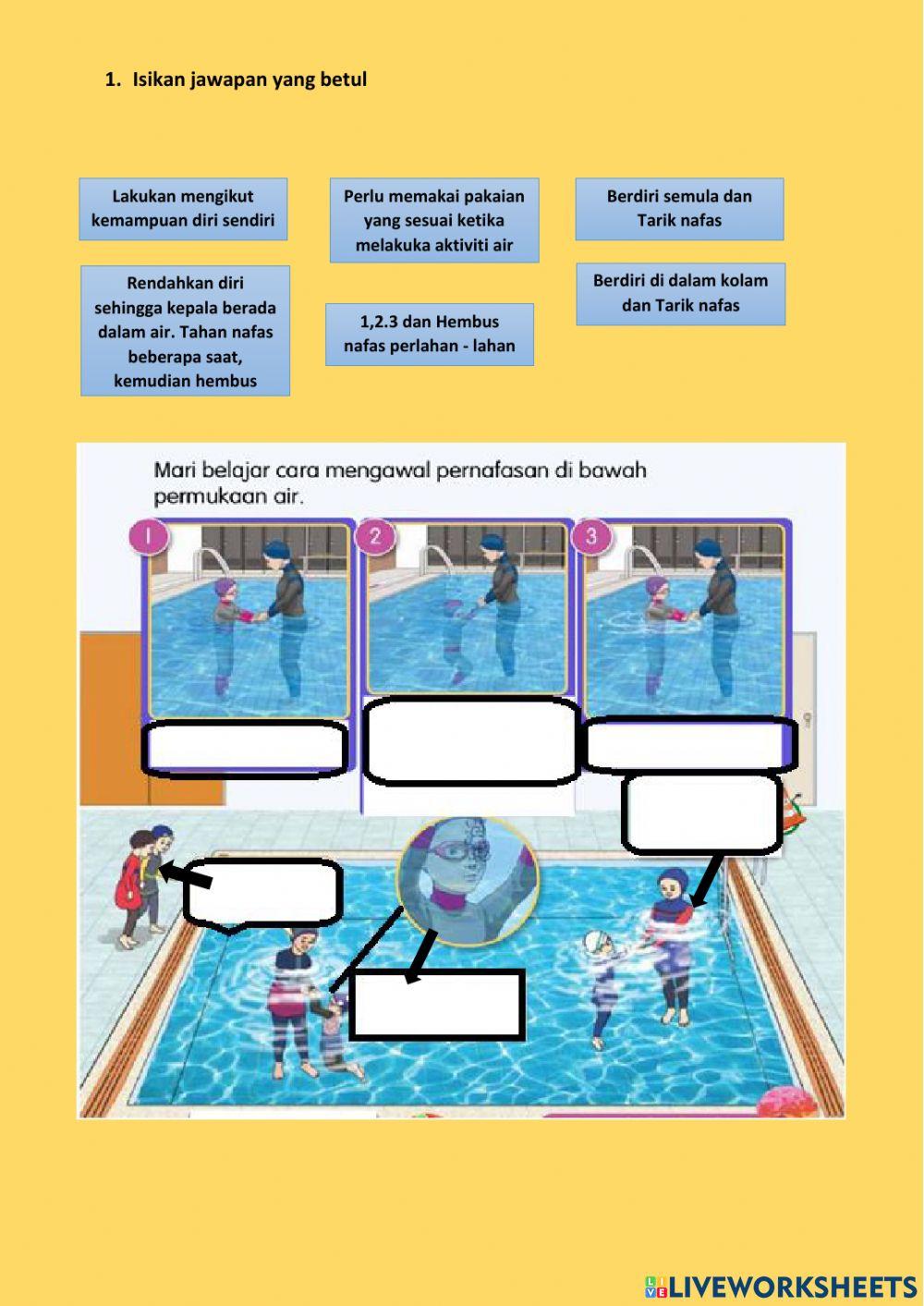 Pj tahun 3 - keyakinan di air