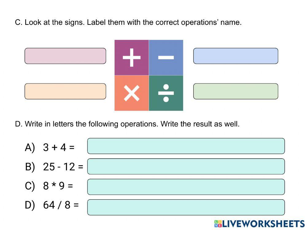 Sixth grade unit exam