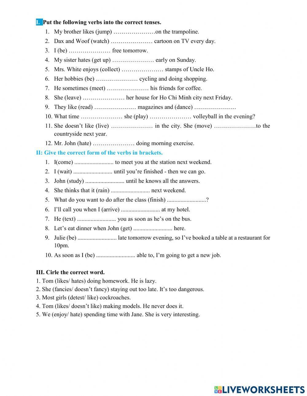 Tieng anh lop unit skills worksheet worksheet live 54 off
