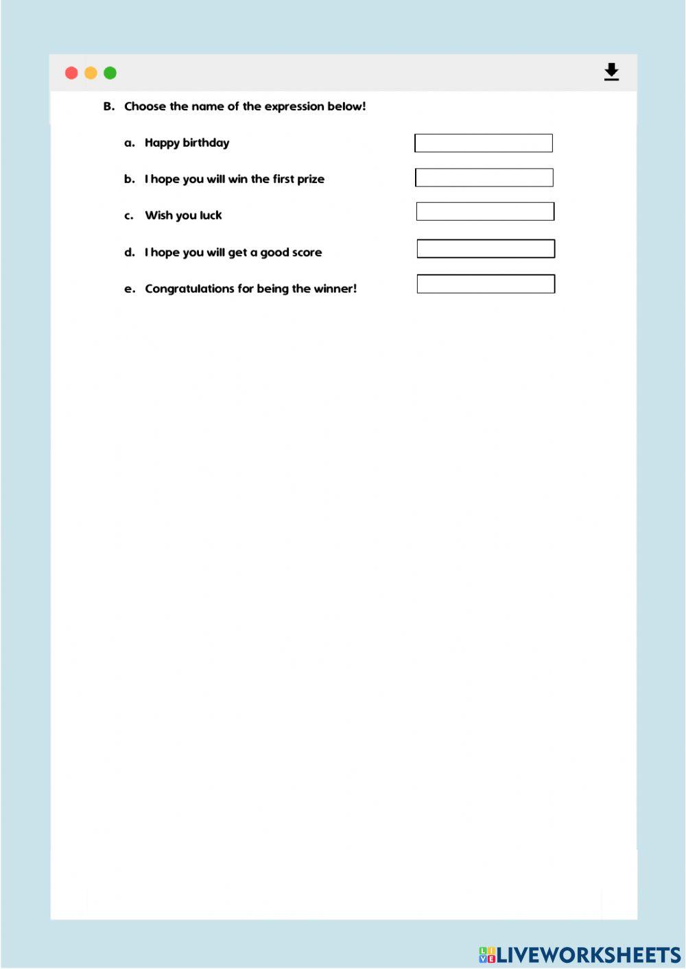 Worksheet Congratulation Worksheet Live Worksheets 52% OFF Worksheet Congratulation Worksheet Live Worksheets 52% OFF