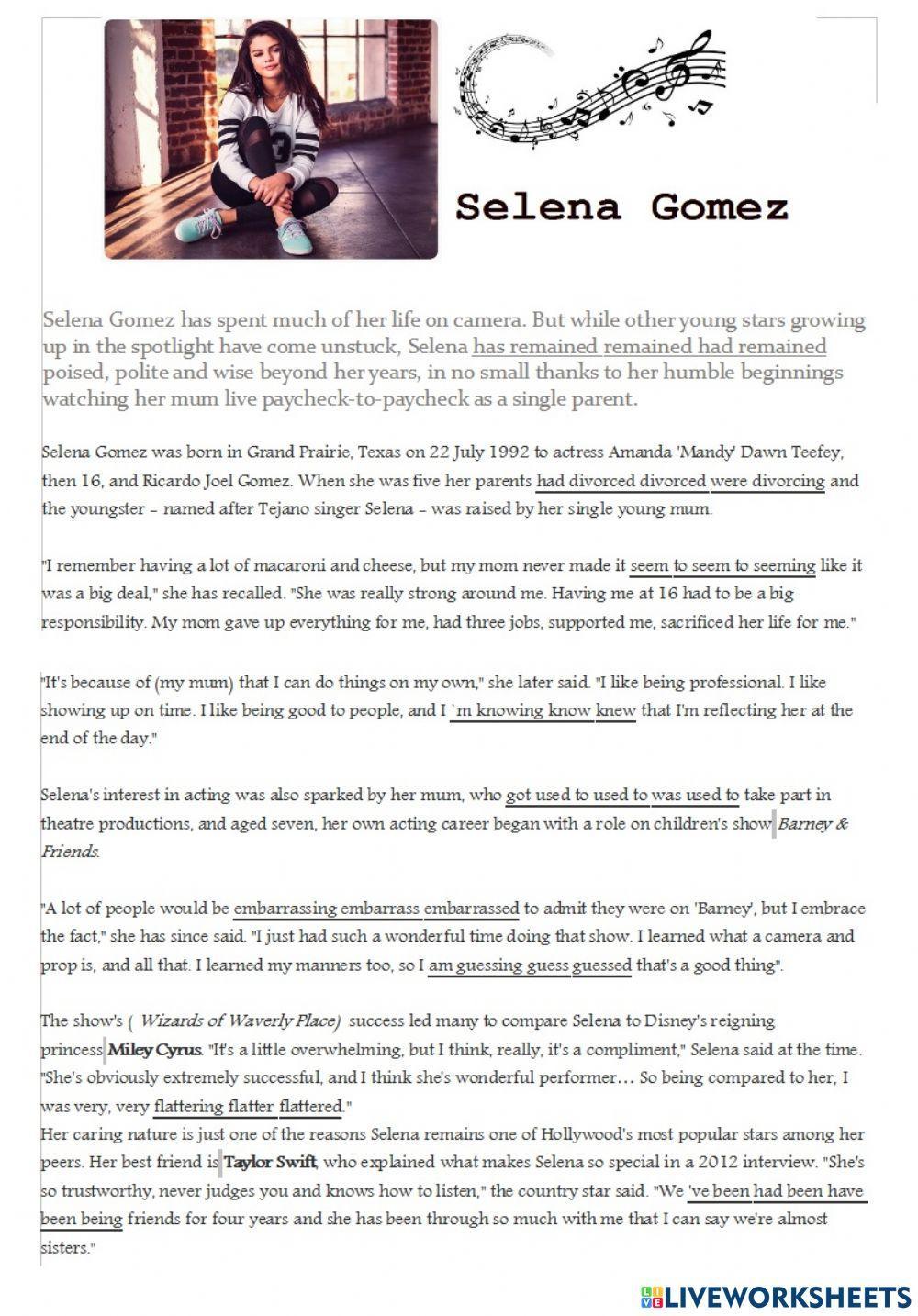 Use of English. Tenses