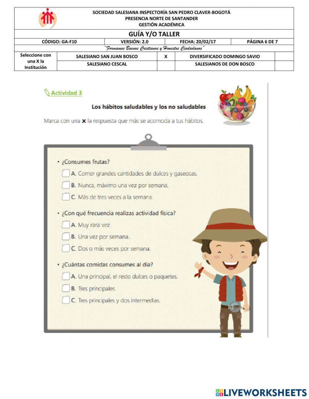 Alimentacion saludable