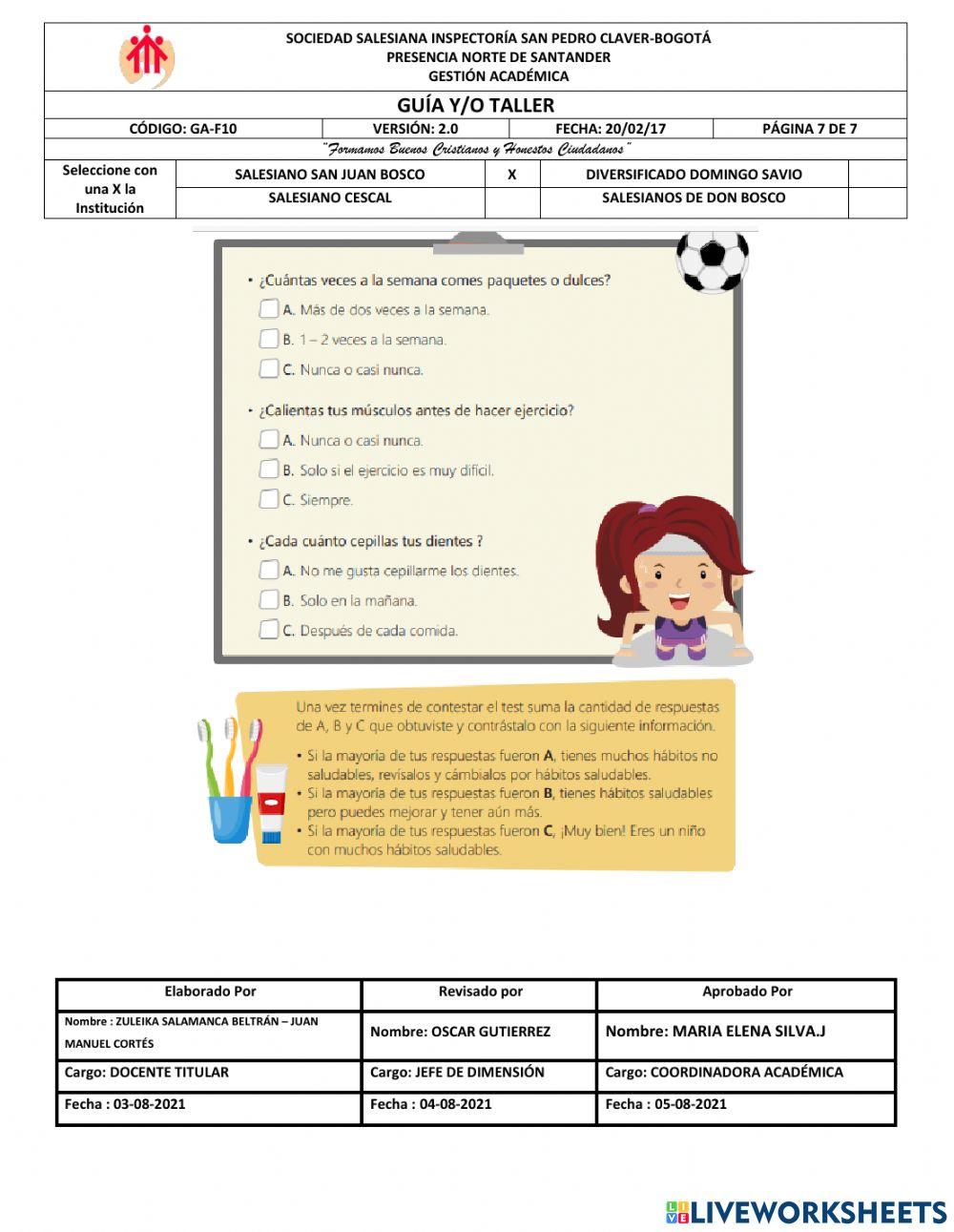 Alimentacion saludable