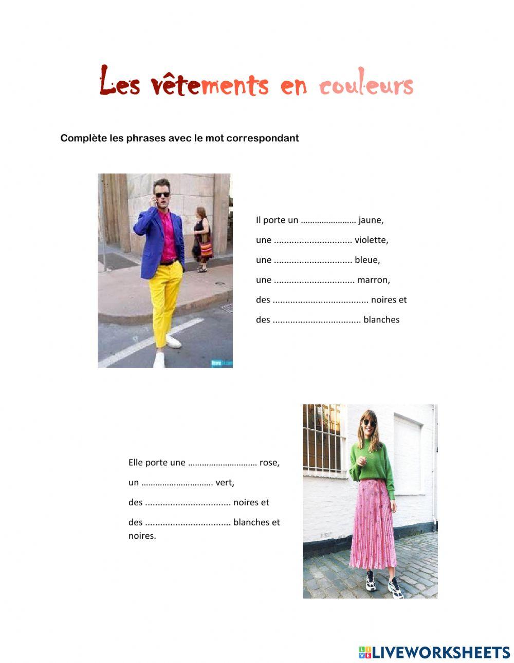 Les vêtements