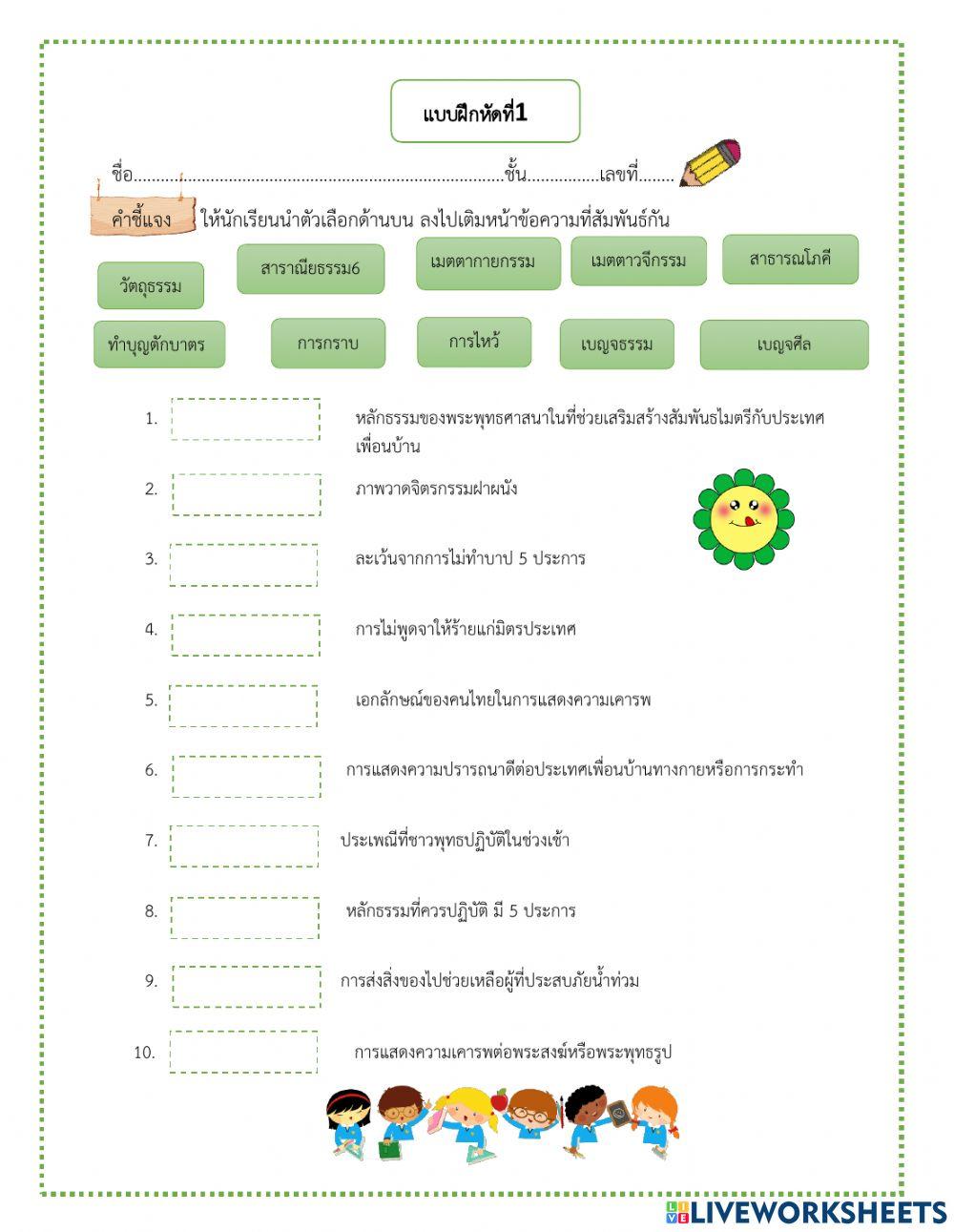 ความสำคัญของพระพุทธศาสนา