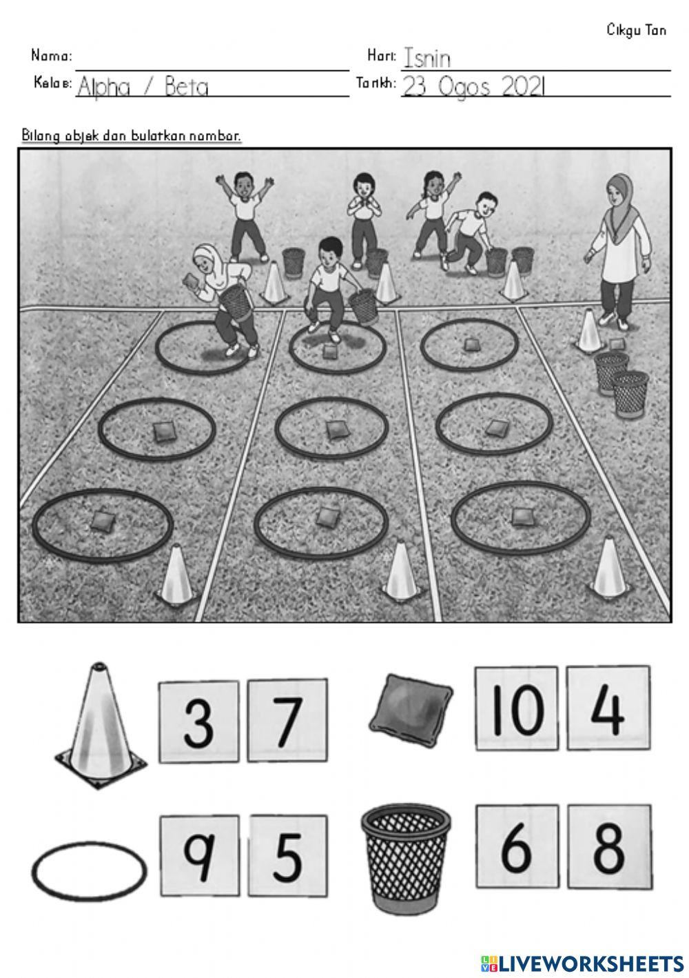 Nombor dalam Lingkungan 10